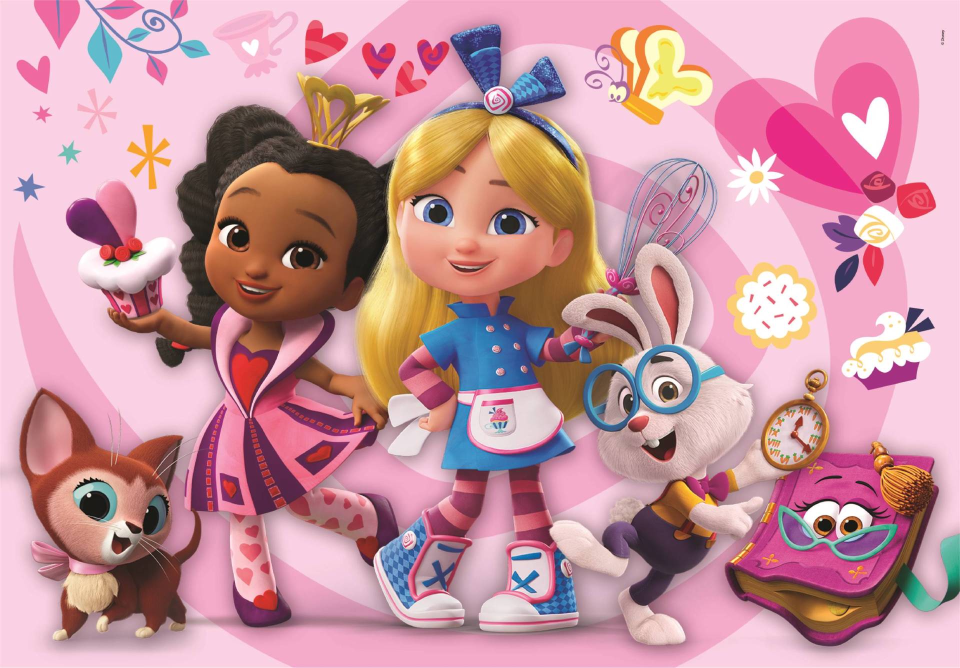 Clementoni Alice Wonderland Bakery 104 Teile Puzzle Clementoni-25751 von Clementoni
