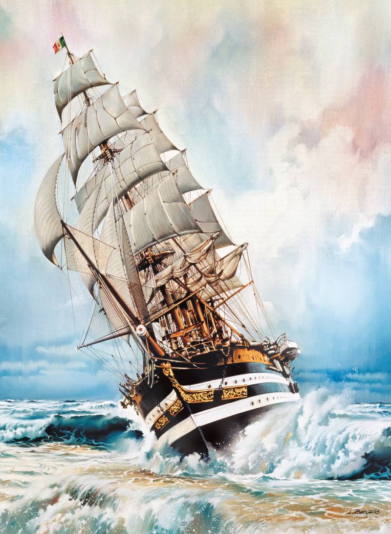 Clementoni Amerigo Vespucci 1000 Teile Puzzle Clementoni-39415 von Clementoni