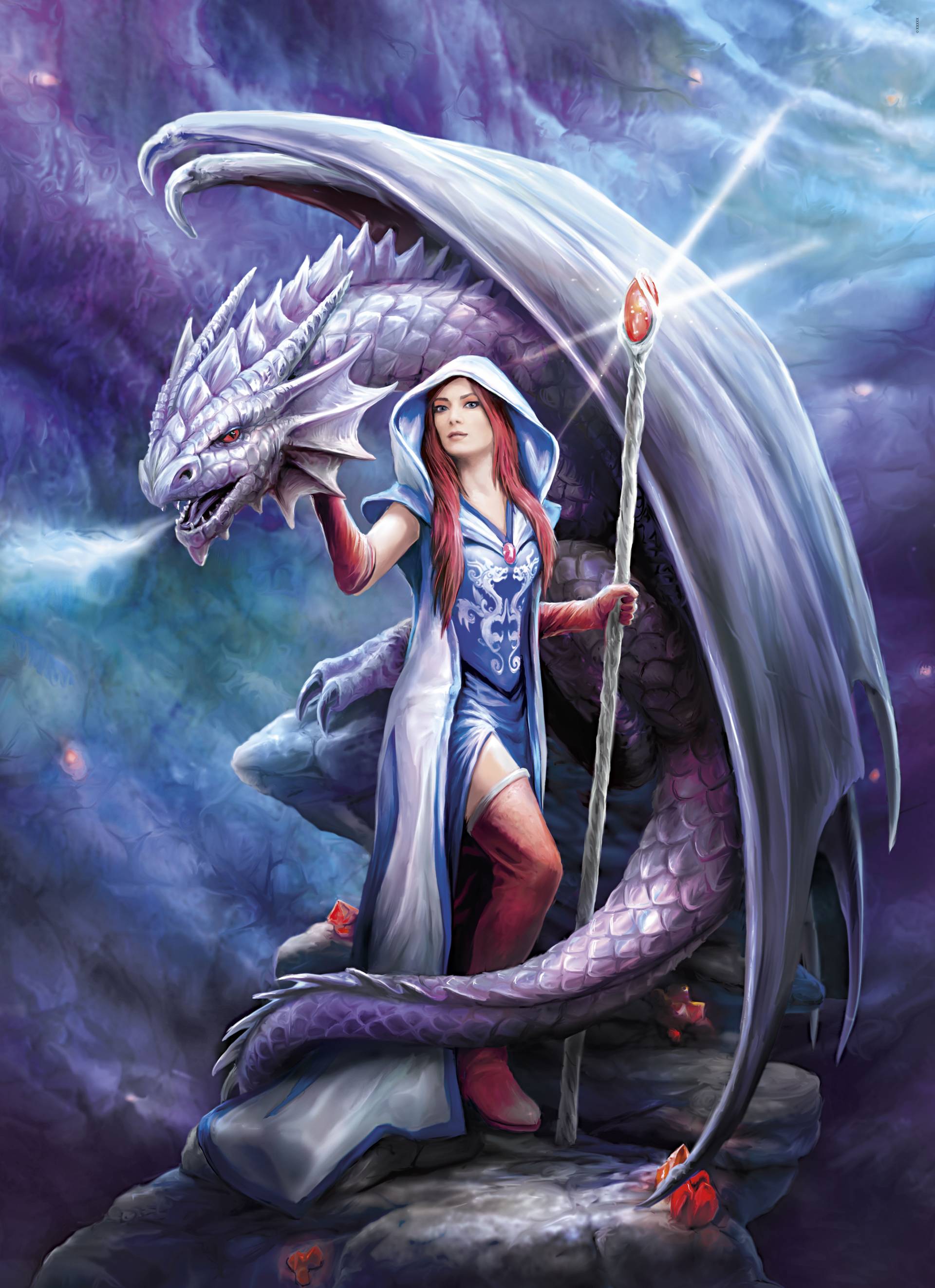 Clementoni Anne Stokes - Drachenmagierin 1000 Teile Puzzle Clementoni-39525 Clementoni Anne Stokes - Drachenmagierin 1000 Teile Puzzle Clementoni-39525 von Clementoni