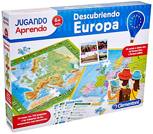 Clementoni – Aprendo Spielen, Entdecken Spanien (55119.4) Entdecke Europa von Clementoni