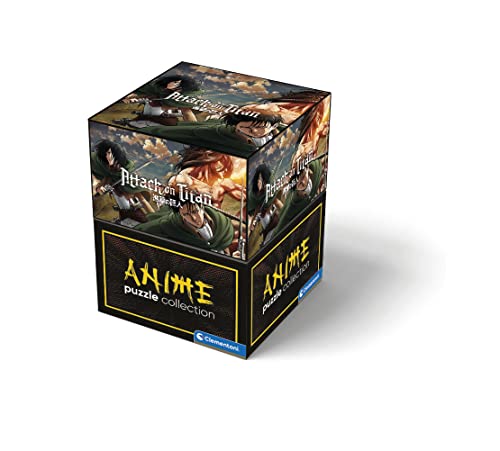 Clementoni Attack on Titan Puzzle 500 Teile - Legespiel für Manga & Anime Fans - Geschenk für Kinder ab 14 Jahren & Erwachsene, 35138 von Clementoni