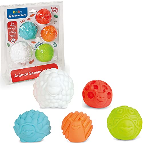 Clementoni Baby, Sensorische Bälle, 3-36 Monate, 17469, Multicolor Clementoni Baby, Sensorische Bälle, 3-36 Monate, 17469, Multicolor von Clementoni