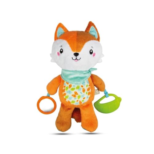 Clementoni Baby 17271 - First Months - Mimik-Plüsch Fuchs von Clementoni