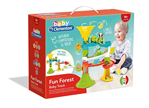 Clementoni Baby 17337 - Baby-Kugelbahn, Mehrfarbig von Clementoni