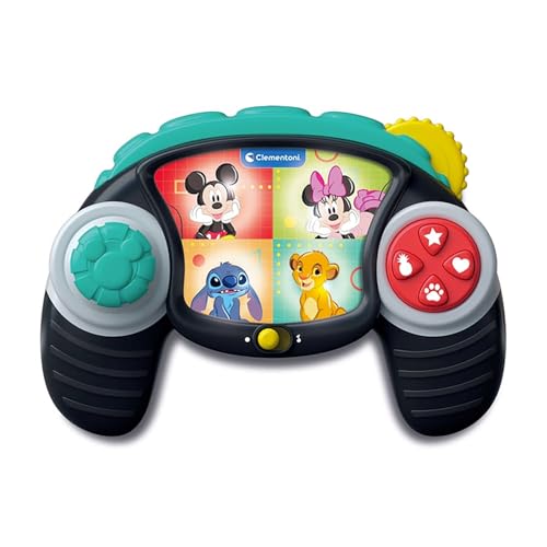 Clementoni Baby Disney Controller Joystick für Kinder 12-36 Monate, mit Geräuschen und Lichtern, Imitatives Lernspiel für die frühkindliche Kindheit, fördert die Geschicklichkeit und die kognitive Clementoni Baby Disney Controller Joystick für Kinder 12-36 Monate, mit Geräuschen und Lichtern, Imitatives Lernspiel für die frühkindliche Kindheit, fördert die Geschicklichkeit und die kognitive von Clementoni