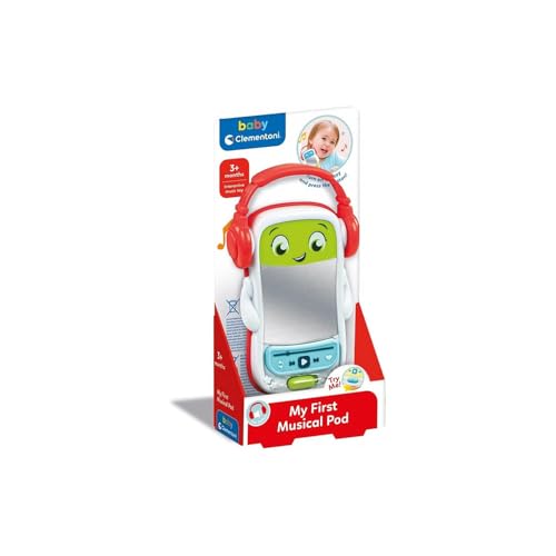 Clementoni Baby Erster Musik-Player, Spiel für die erste Kindheit, 3+ Monate, interaktives Aktivitätszentrum, Musikspiel mit Lichteffekten, psychomotorische und kognitive Entwicklung, italienische Clementoni Baby Erster Musik-Player, Spiel für die erste Kindheit, 3+ Monate, interaktives Aktivitätszentrum, Musikspiel mit Lichteffekten, psychomotorische und kognitive Entwicklung, italienische von Clementoni