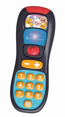 Clementoni Baby-Fernbedienung - Elektronisches Lernspielzeug mit Musik, Licht & Tiergeräuschen - Fördert Wahrnehmung & Ursache-Wirkung - Für Kinder von 10–36 Monaten - 17518 Clementoni Baby-Fernbedienung - Elektronisches Lernspielzeug mit Musik, Licht & Tiergeräuschen - Fördert Wahrnehmung & Ursache-Wirkung - Für Kinder von 10–36 Monaten - 17518 von Clementoni