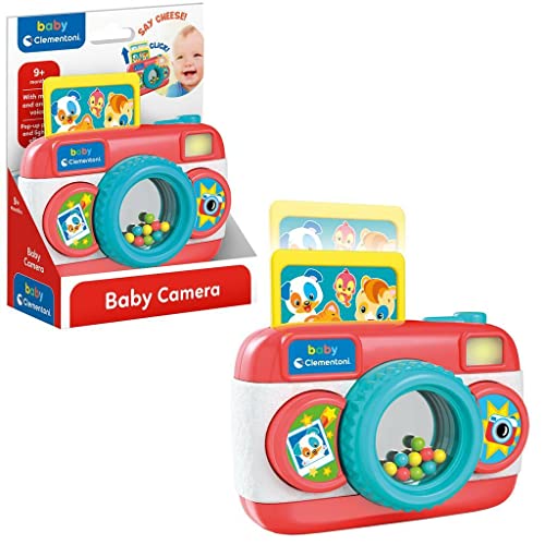 Clementoni Baby-Kamera, Lernspielzeug für Kleinkinder bis 10 Monate und älter, 17461, Mehrfarbig, 224 gr von Clementoni