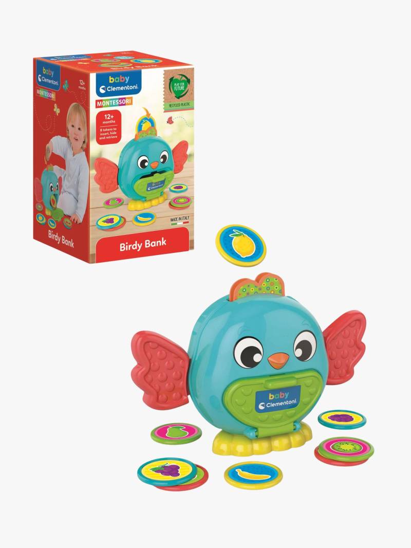 Clementoni Baby Spardose mit Münzen, Babyspielzeug Clementoni Baby Spardose mit Münzen, Babyspielzeug von Clementoni