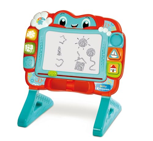 Clementoni Baby 17955 Magnetische Tafel zum Singen und Lernen für Kinder, 18-36 Monate, Lernzentrum für die erste Kindheit, zum Zeichnen, Lehren von Zahlen, Wörtern und Formen, mit 3 Stempeln, Clementoni Baby 17955 Magnetische Tafel zum Singen und Lernen für Kinder, 18-36 Monate, Lernzentrum für die erste Kindheit, zum Zeichnen, Lehren von Zahlen, Wörtern und Formen, mit 3 Stempeln, von Clementoni