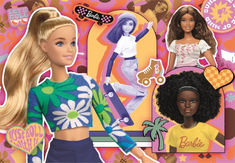 Clementoni Barbie 104 Teile Puzzle Clementoni-25753 von Clementoni
