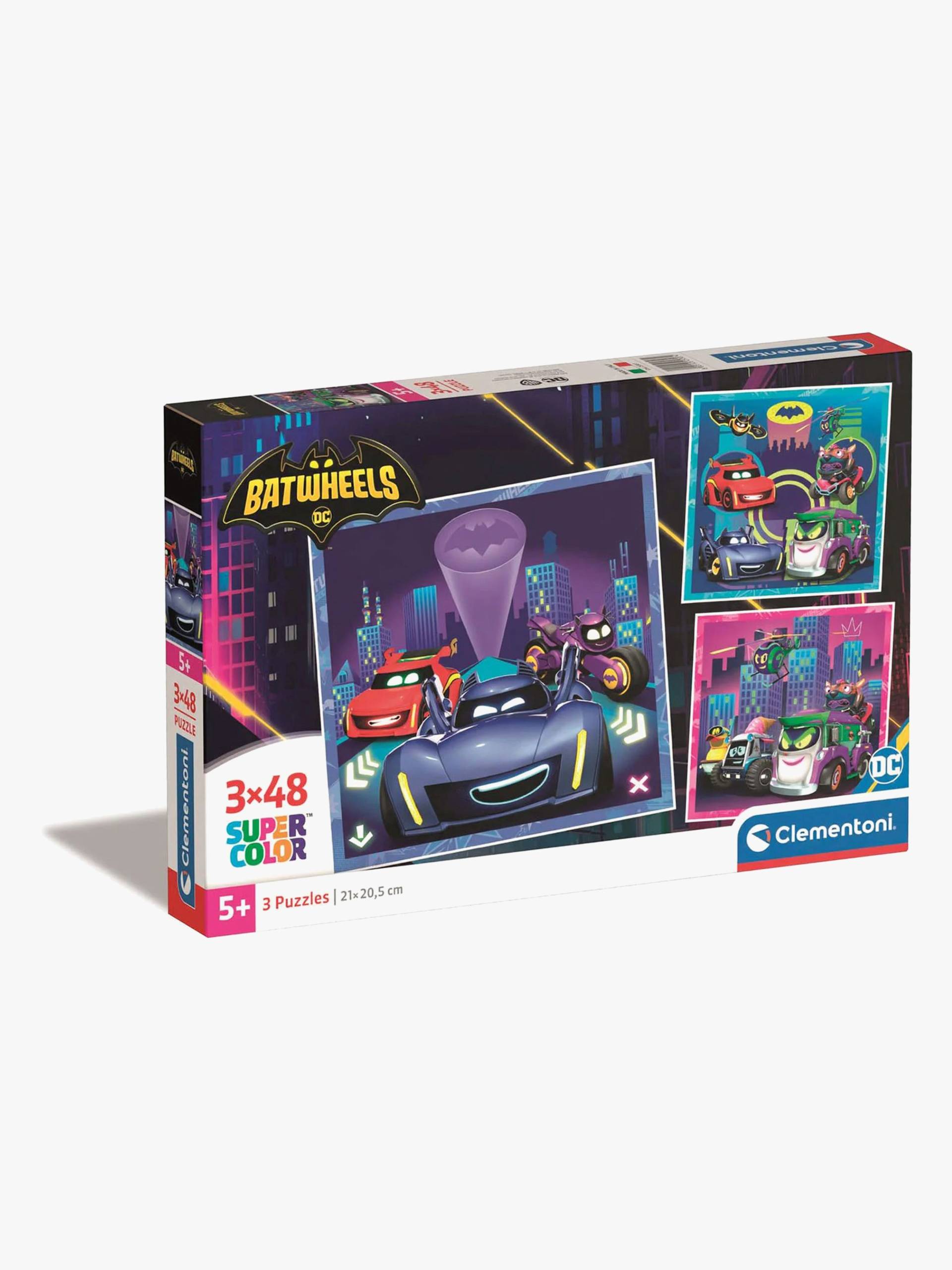 Clementoni Batwheels Puzzle 3x48 Clementoni Batwheels Puzzle 3x48 von Clementoni