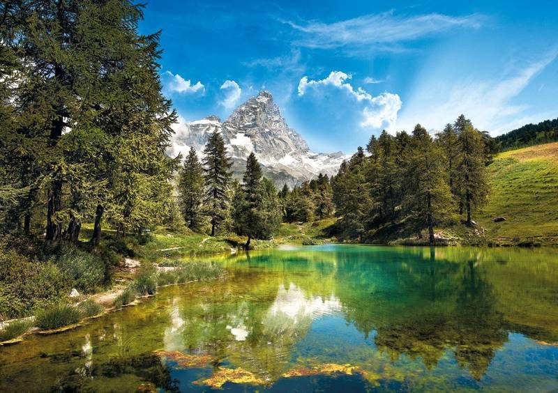 Clementoni Blauer See 1500 Teile Puzzle Clementoni-31720 von Clementoni