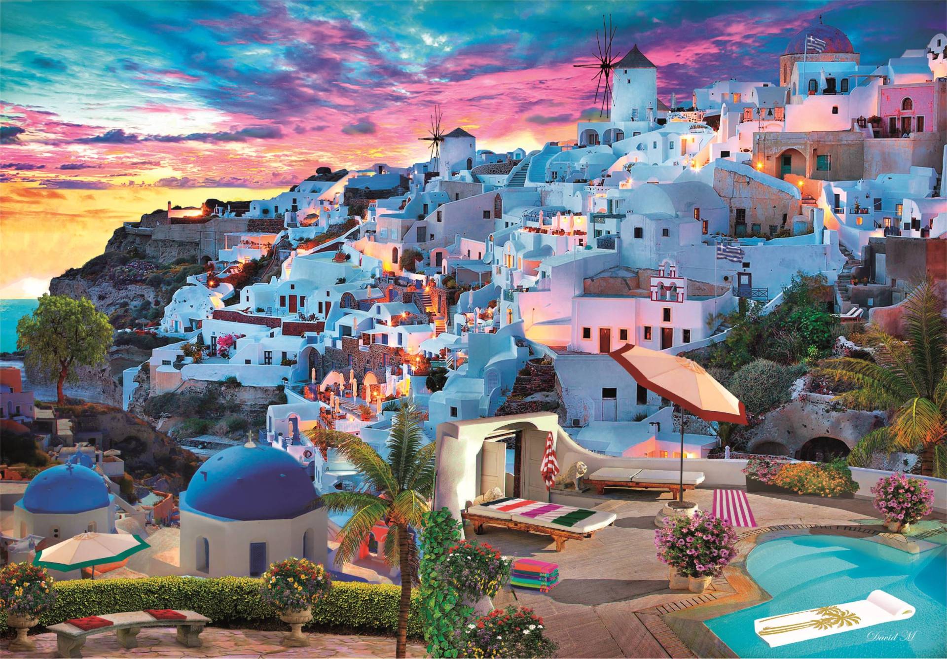 Clementoni Blick auf Griechenland 500 Teile Puzzle Clementoni-35540 Clementoni Blick auf Griechenland 500 Teile Puzzle Clementoni-35540 von Clementoni