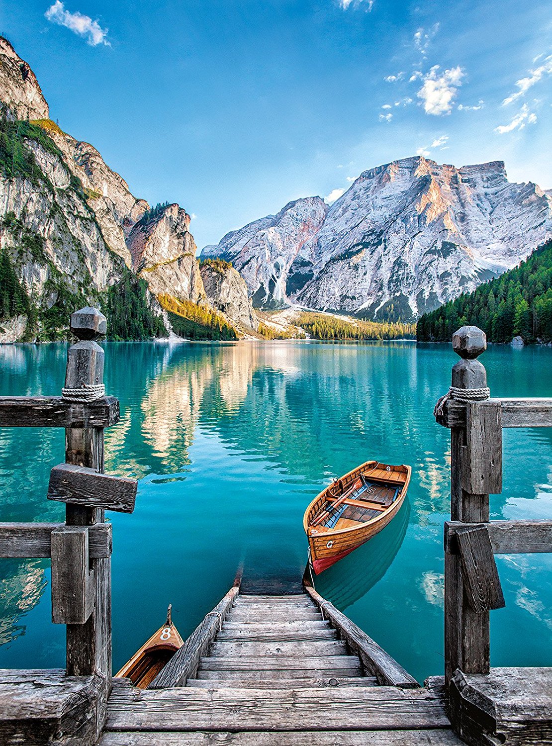 Clementoni Braies Lake 500 Teile Puzzle Clementoni-35538 Clementoni Braies Lake 500 Teile Puzzle Clementoni-35538 von Clementoni