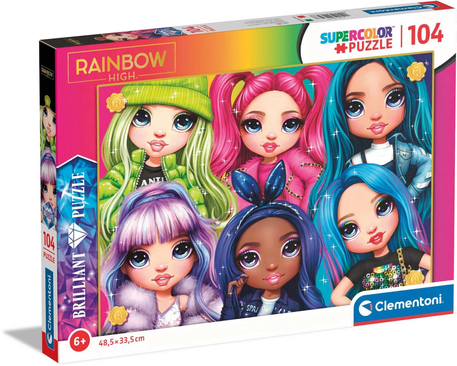 Clementoni Brilliant Rainbow Puzzle 104 Teile Clementoni Brilliant Rainbow Puzzle 104 Teile von Clementoni