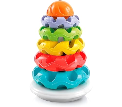 Clementoni Bunte Turm Pyramide Montessori Kreise Baby Puzzle. Clementoni Bunte Turm Pyramide Montessori Kreise Baby Puzzle. von Clementoni