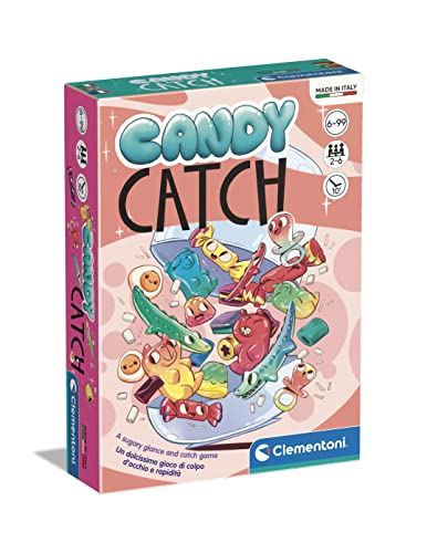 Clementoni - Candy Catch Kartenspiel, Mehrfarbig, 16565 von Clementoni
