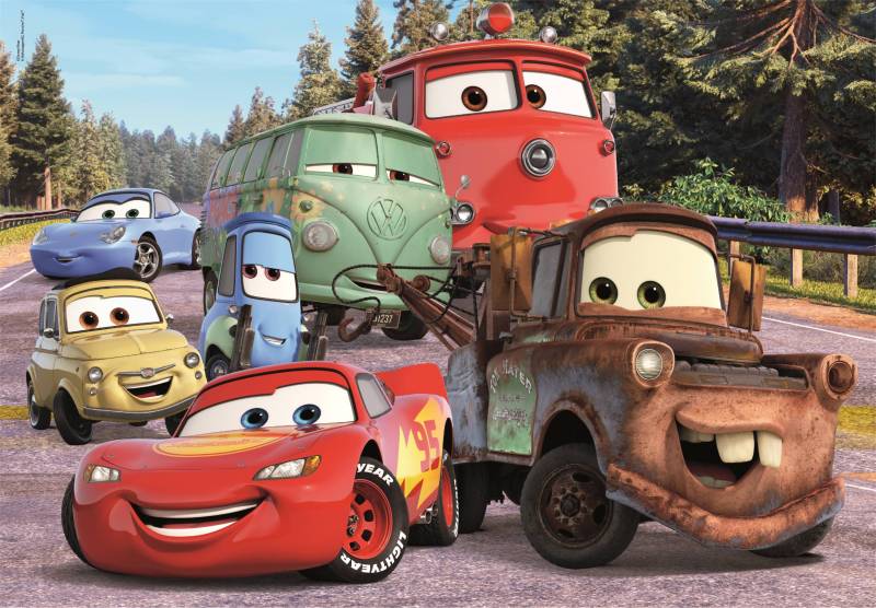 Clementoni Cars, Auf Der Straße 24 Teile Puzzle Clementoni-24239 von Clementoni