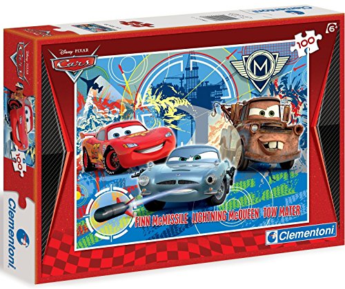 Clementoni Cars 2: Grand Prix 100 – Puzzles (Jigsaw Puzzle, Zeichnungen, Cars 2, 7 Oracal, Italien) von Clementoni