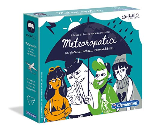 Clementoni - 97497 - Meteoropathiker - Gesellschaftsspiel für die ganze Familie, italienische Ausgabe Clementoni - 97497 - Meteoropathiker - Gesellschaftsspiel für die ganze Familie, italienische Ausgabe von Clementoni
