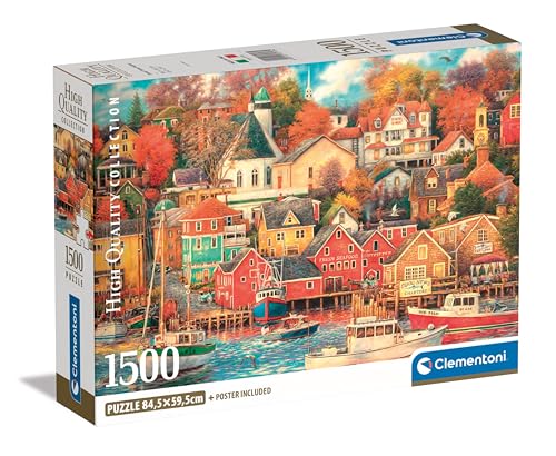 Clementoni Good Time Harbour Puzzle 1500 Teile Erwachsene - Puzzle Erwachsene in 59,2 x 84,3 cm - Puzzle Erwachsene anspruchsvoll von Clementoni 31713 Clementoni Good Time Harbour Puzzle 1500 Teile Erwachsene - Puzzle Erwachsene in 59,2 x 84,3 cm - Puzzle Erwachsene anspruchsvoll von Clementoni 31713 von Clementoni