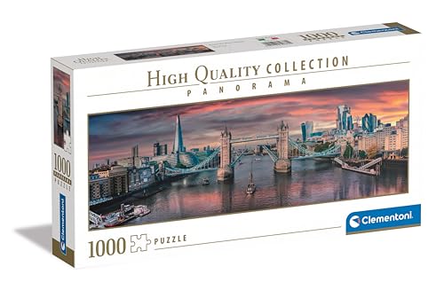 Clementoni 1000 EL. Panorama HQ Across The River Thames [Puzzle] von Clementoni