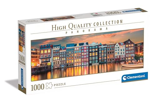 Clementoni Bright Amsterdam Puzzle 1000 Teile Erwachsene - Amsterdam Puzzle Erwachsene in 70 x 50 cm - Puzzle Erwachsene anspruchsvoll von Clementoni 39838 Clementoni Bright Amsterdam Puzzle 1000 Teile Erwachsene - Amsterdam Puzzle Erwachsene in 70 x 50 cm - Puzzle Erwachsene anspruchsvoll von Clementoni 39838 von Clementoni