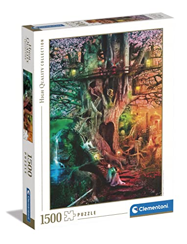 Clementoni - 31686 Collection Puzzle - The Dreaming Tree - Puzzle 1500 Teile ab 14 Jahren, Erwachsenenpuzzle mit Wimmelbild, Geschicklichkeitsspiel für die ganze Familie, Medium von Clementoni
