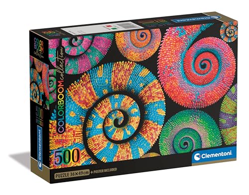 Clementoni Colorboom Curly Tails Puzzle 500 Teile von Clementoni