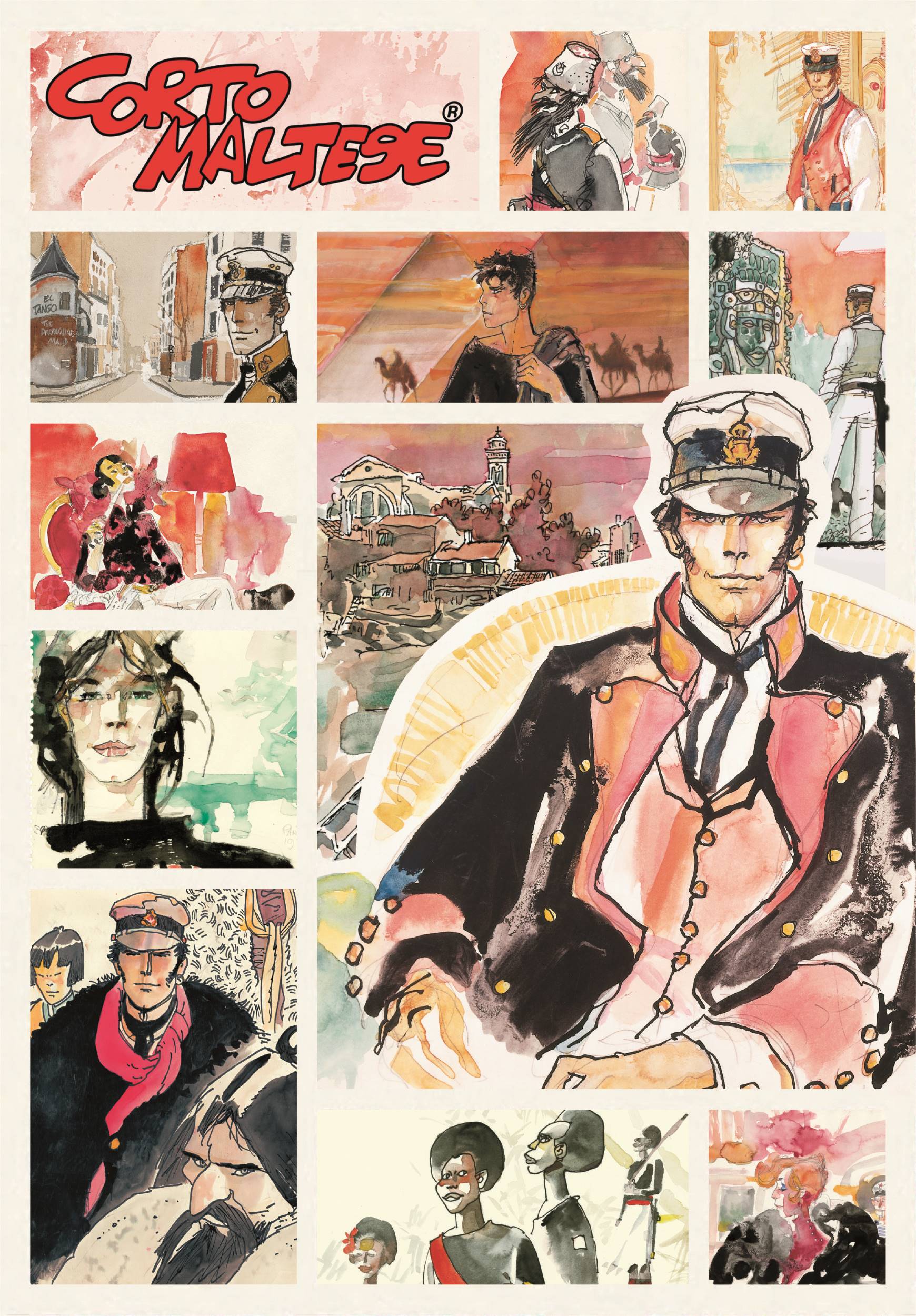 Clementoni Corto Maltese 1000 Teile Puzzle Clementoni-39807 Clementoni Corto Maltese 1000 Teile Puzzle Clementoni-39807 von Clementoni