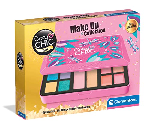 Clementoni Crazy Chic Be Yourself Collection - Be a Dreamer - Schminke für Mädchen ab 10 Jahren - Schminkset mit Lidschatten, Lipgloss & Applikatoren 18763 Clementoni Crazy Chic Be Yourself Collection - Be a Dreamer - Schminke für Mädchen ab 10 Jahren - Schminkset mit Lidschatten, Lipgloss & Applikatoren 18763 von Clementoni
