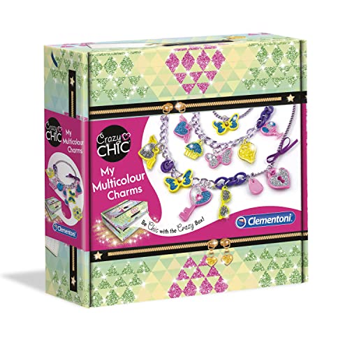 Clementoni - Crazy Chic - My Neon Colour Charms kreatives Spiel, Farbe mehrfarbig, 18583, One size Clementoni - Crazy Chic - My Neon Colour Charms kreatives Spiel, Farbe mehrfarbig, 18583, One size von Clementoni