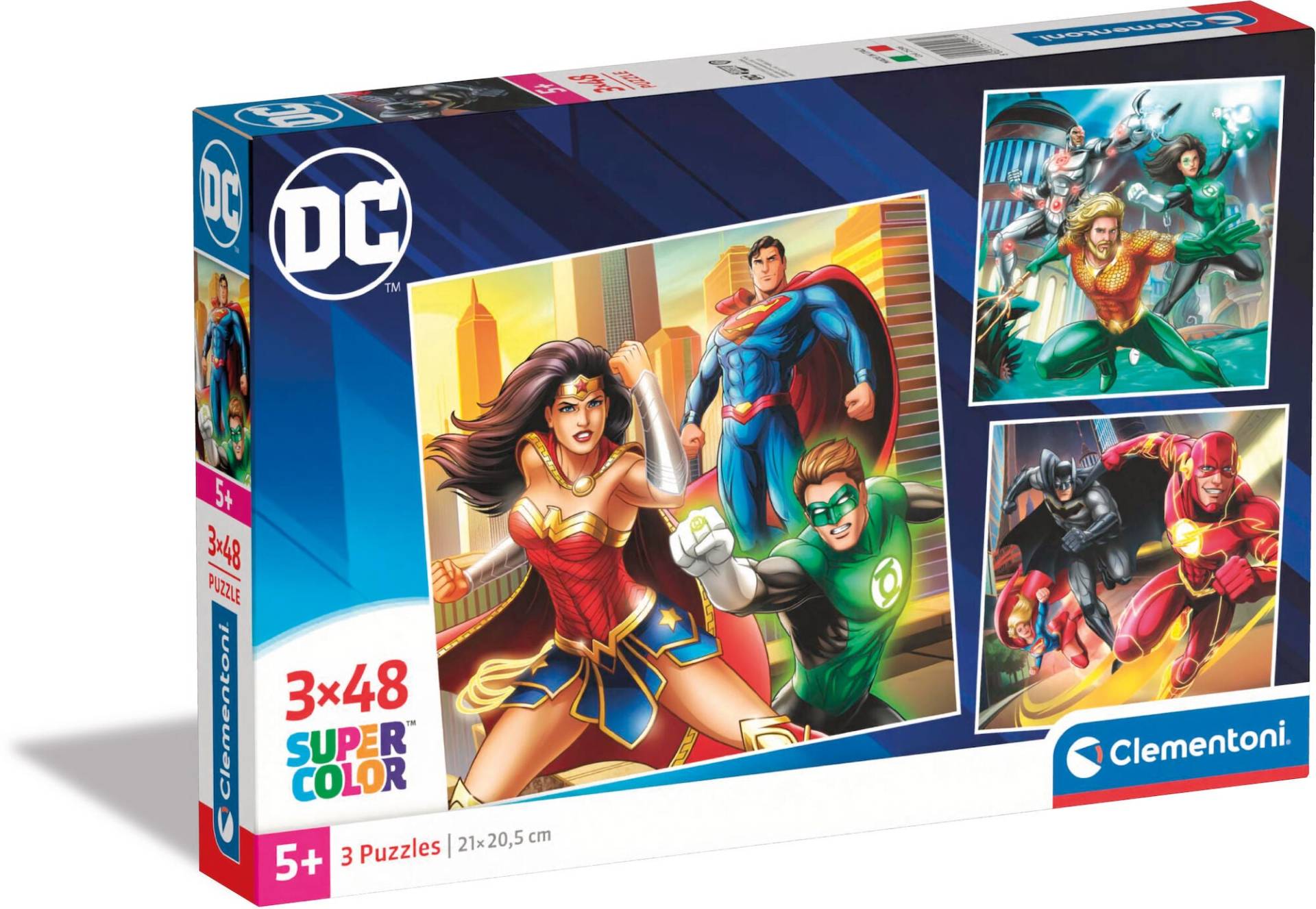 Clementoni DC Comics Justice League Puzzles 3x48 Teile Clementoni DC Comics Justice League Puzzles 3x48 Teile von Clementoni