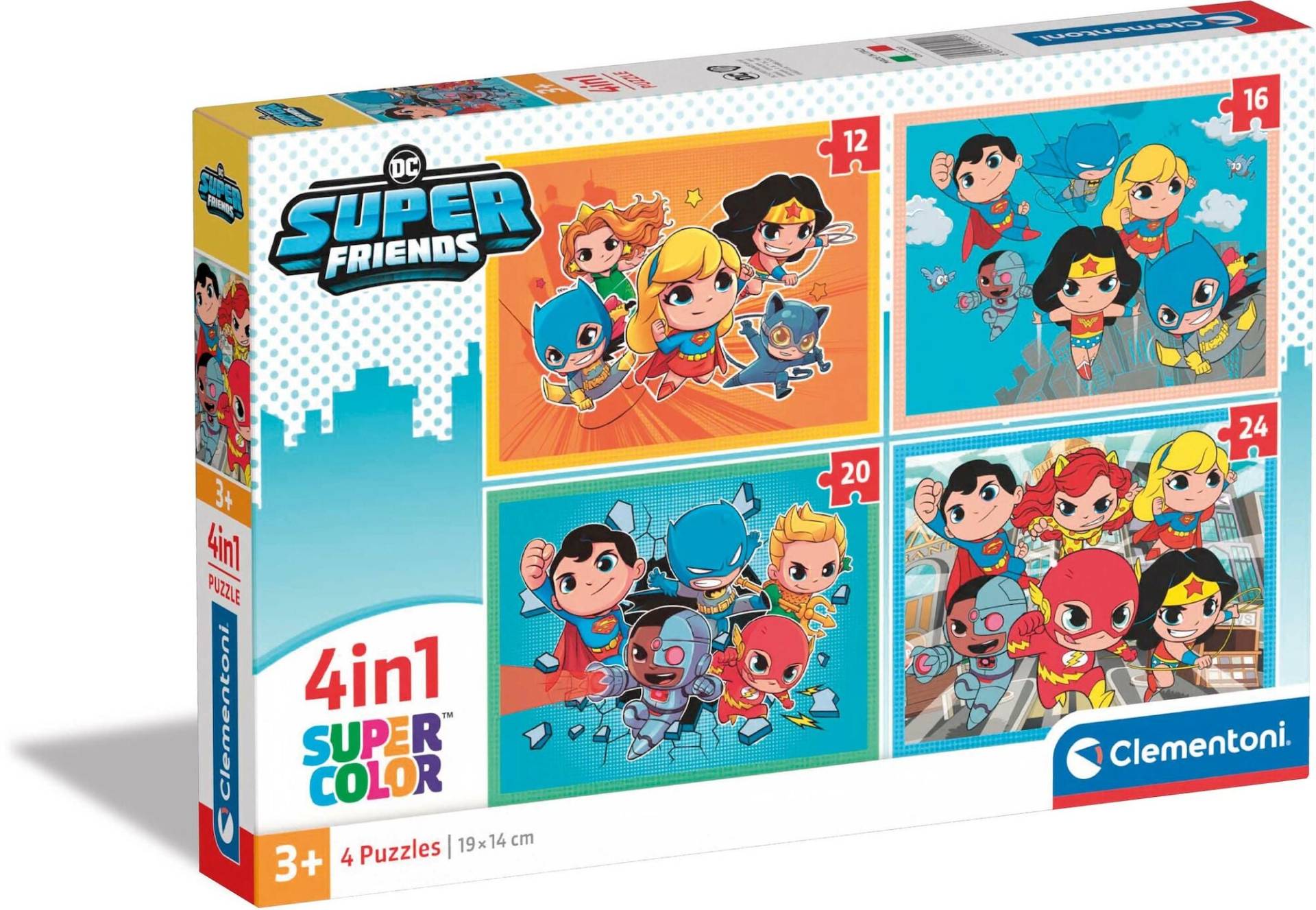 Clementoni DC Super Friends Puzzles 4-in-1 Clementoni DC Super Friends Puzzles 4-in-1 von Clementoni