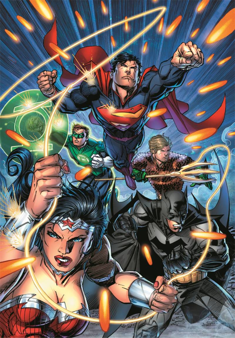 Clementoni DC Comics, Justice League 300 Teile Puzzle Clementoni-21725 von Clementoni