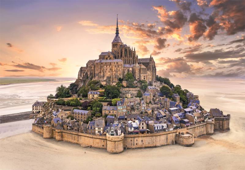 Clementoni Der Mont Saint-Michel 1500 Teile Puzzle Clementoni-31730 von Clementoni
