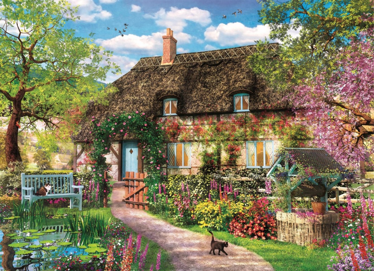 Clementoni Die Alte Hütte 1000 Teile Puzzle Clementoni-39908 Clementoni Die Alte Hütte 1000 Teile Puzzle Clementoni-39908 von Clementoni