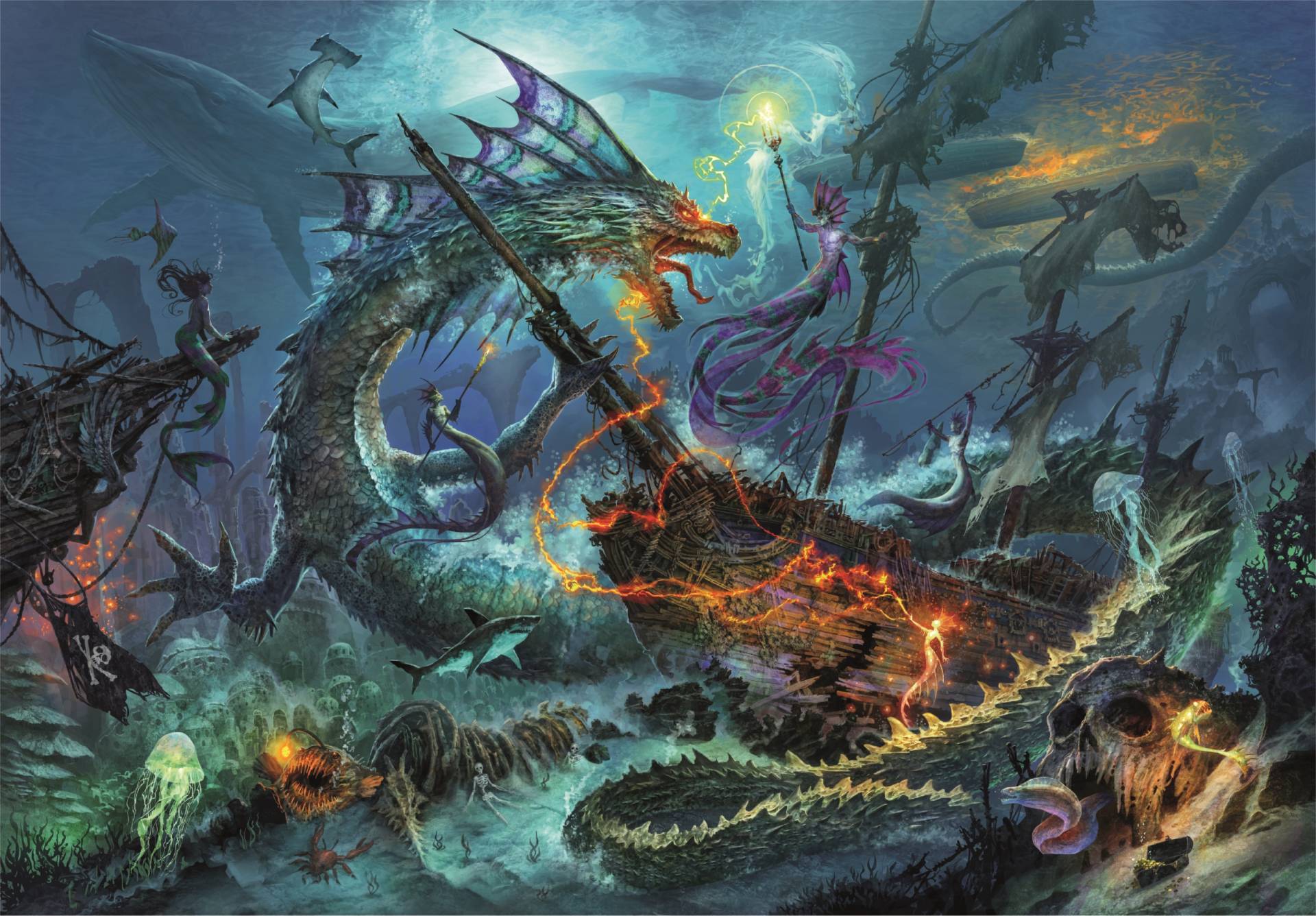 Clementoni Die Unterwasserschlacht 3000 Teile Puzzle Clementoni-33023 Clementoni Die Unterwasserschlacht 3000 Teile Puzzle Clementoni-33023 von Clementoni