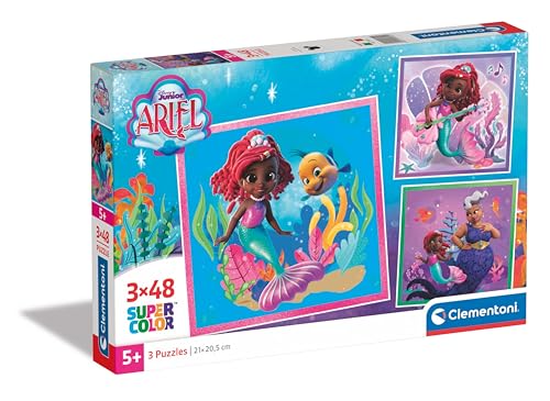 Disney Ariel Puzzle 3x48 Quadratisch Clementoni 25324 Disney Ariel Puzzle 3x48 Quadratisch Clementoni 25324 von Clementoni
