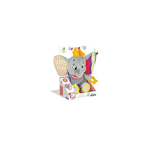 Clementoni Disney Baby Dumbo Erste Aktivitäten Plüschtier - Kuscheliges Lernspielzeug, Spielzeug für Sensorik & Tastsinn, für Babys ab 6 Monaten, 17297 Clementoni Disney Baby Dumbo Erste Aktivitäten Plüschtier - Kuscheliges Lernspielzeug, Spielzeug für Sensorik & Tastsinn, für Babys ab 6 Monaten, 17297 von Clementoni