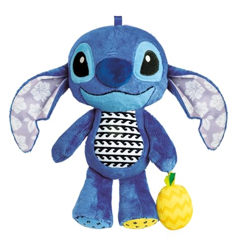Clementoni Disney Stitch - Erste Aktivitäten Plüsch, Interaktives Hänge-Spielzeug mit Klangeffekten und verschiedenen Materialien, Waschbar, Fördert sensorische Fähigkeiten, Ab 3 Monaten Clementoni Disney Stitch - Erste Aktivitäten Plüsch, Interaktives Hänge-Spielzeug mit Klangeffekten und verschiedenen Materialien, Waschbar, Fördert sensorische Fähigkeiten, Ab 3 Monaten von Clementoni