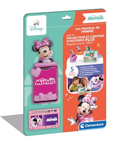 Clementoni | Disney – Die Geschichten von Minnie für Kinder 2+ | Nachfüllpack für Projektor Geschichtenerzähler Plus | 5 erzählte und projizierte Geschichten | Minnie Figur inklusive | Disney Minnie Clementoni | Disney – Die Geschichten von Minnie für Kinder 2+ | Nachfüllpack für Projektor Geschichtenerzähler Plus | 5 erzählte und projizierte Geschichten | Minnie Figur inklusive | Disney Minnie von Clementoni