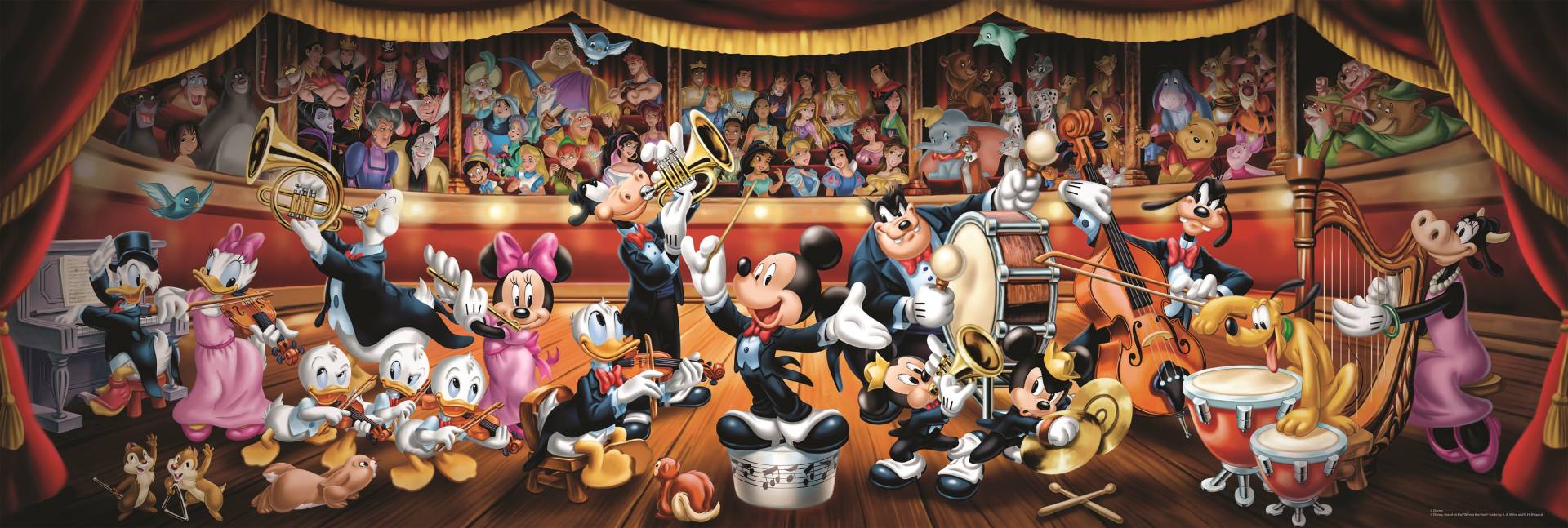 Clementoni Disney Orchester 1000 Teile Puzzle Clementoni-39445 Clementoni Disney Orchester 1000 Teile Puzzle Clementoni-39445 von Clementoni