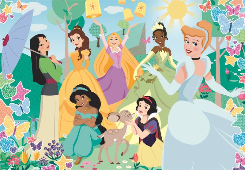Clementoni Disney Princess 104 Teile Puzzle Clementoni-20346 von Clementoni