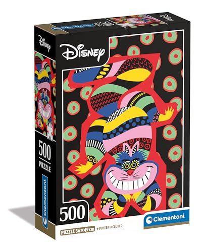 Clementoni Disney The Cheshire Cat Puzzle 500 Teile Erwachsene - Disney Puzzle Erwachsene in 49 x 36 cm - Puzzle Erwachsene anspruchsvoll von Clementoni 35533 Clementoni Disney The Cheshire Cat Puzzle 500 Teile Erwachsene - Disney Puzzle Erwachsene in 49 x 36 cm - Puzzle Erwachsene anspruchsvoll von Clementoni 35533 von Clementoni