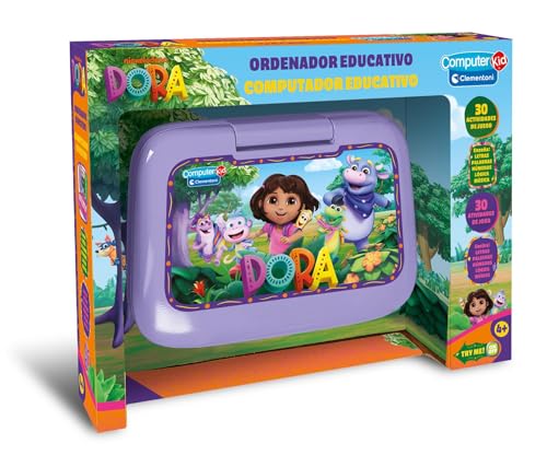 Clementoni Dora Smart Start Laptop, 83024 von Clementoni