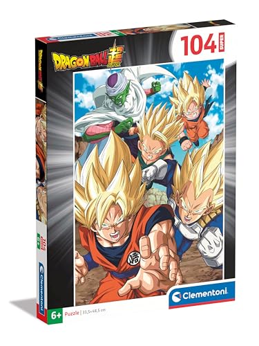Clementoni Supercolor Dragonball Kinder Puzzle 104 Teile - Dragonball Puzzle 37,9 x 26,9 cm für Kinder ab 6 Jahre - Geschicklichkeitsspiel von Clementoni 25773 Clementoni Supercolor Dragonball Kinder Puzzle 104 Teile - Dragonball Puzzle 37,9 x 26,9 cm für Kinder ab 6 Jahre - Geschicklichkeitsspiel von Clementoni 25773 von Clementoni
