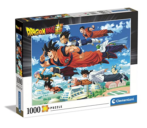 Clementoni - 39671 Collection Puzzle - Dragonball - Puzzle 1000 Teile für Erwachsene und Kinder ab 10 Jahre, herausforderndes Geschicklichkeitsspiel für die ganze Familie, Medium von Clementoni