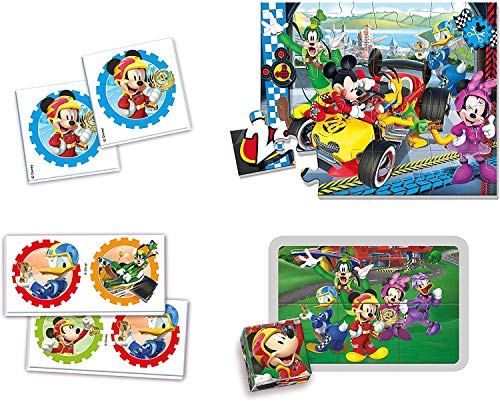 Clementoni – Edukit 4 in 1 – Mickey Top Ausgangspunkt – Lernspiel – Disney, 13760 Clementoni – Edukit 4 in 1 – Mickey Top Ausgangspunkt – Lernspiel – Disney, 13760 von Clementoni